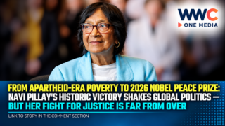 From Apartheid-Era Poverty to 2026 Nobel Peace Prize: Navi Pillay’s Historic Victory Shakes Global Politics — But Her Fight for Justice Is Far From Over