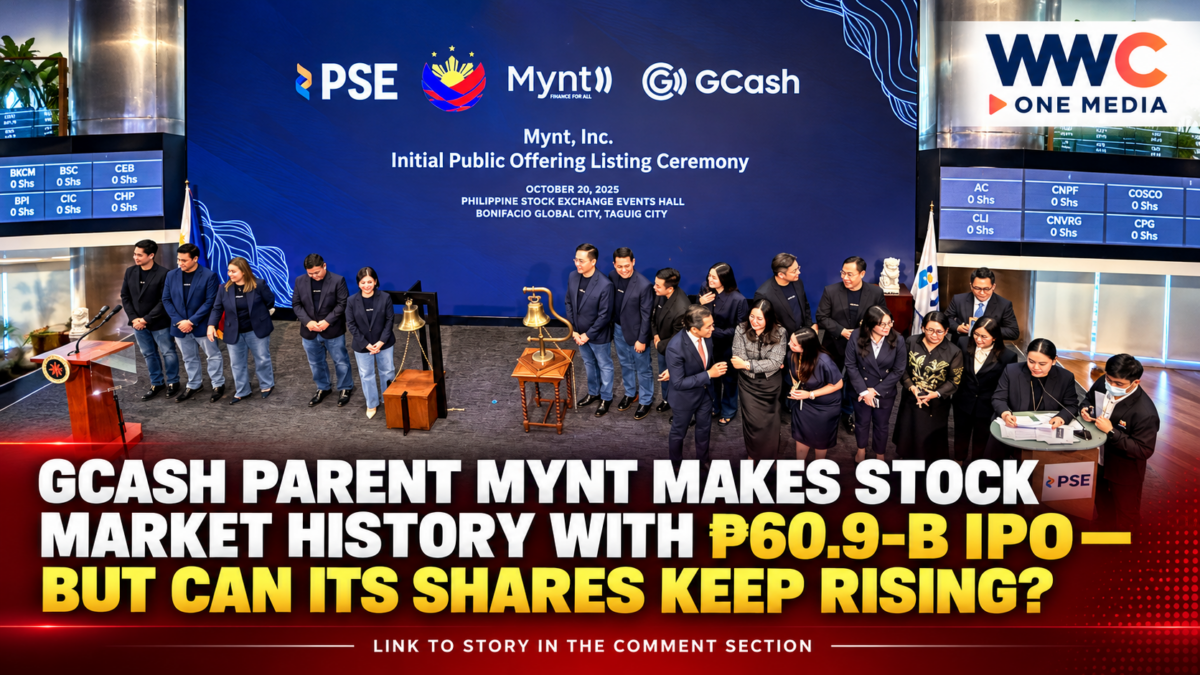 GCash Parent Mynt Makes Stock Market History With ₱60.9-B IPO—But Can Its Shares Keep Rising?