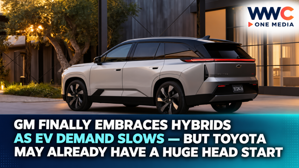 GM Finally Embraces Hybrids as EV Demand Slows — But Toyota May Already Have a Huge Head Start