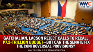Gatchalian, Lacson Reject Calls to Recall ₱7.2-Trillion Budget—But Can the Senate Fix the Controversial Provisions?