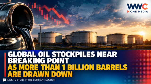 Global Oil Stockpiles Near Breaking Point as More Than 1 Billion Barrels Are Drawn Down
