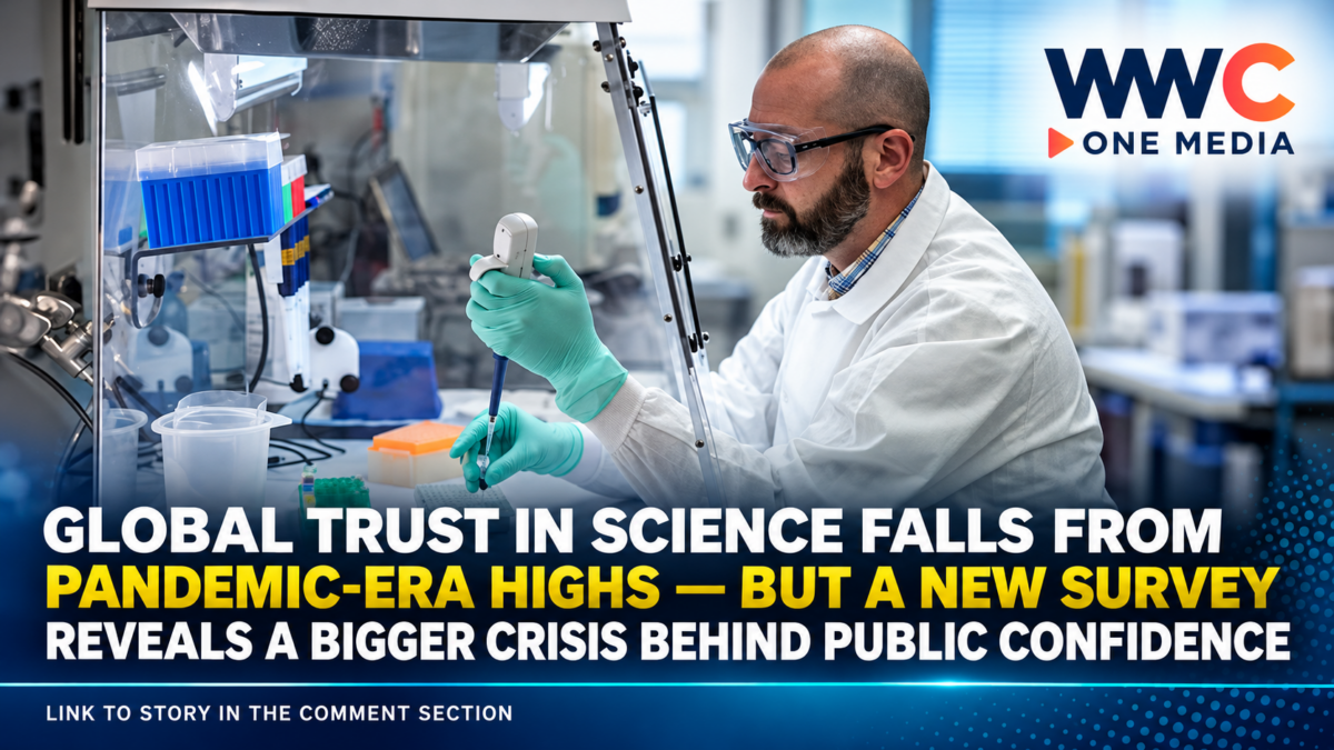 Global Trust in Science Falls From Pandemic-Era Highs — But a New Survey Reveals a Bigger Crisis Behind Public Confidence