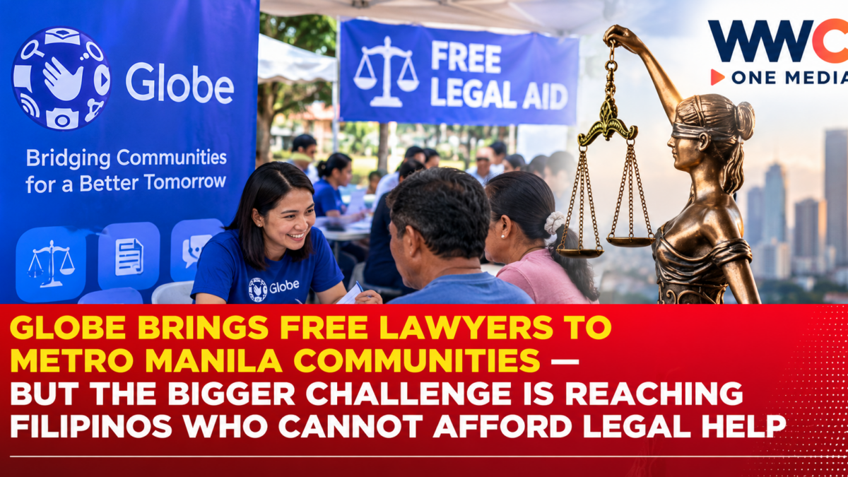Globe Launches Free Legal Aid in Metro Manila With IBP Lawyers — But Can the Program Reach Filipinos Who Need Justice Most?