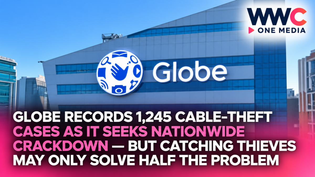 Globe Records 1,245 Cable-Theft Cases as It Seeks Nationwide Crackdown — But Catching Thieves May Only Solve Half the Problem