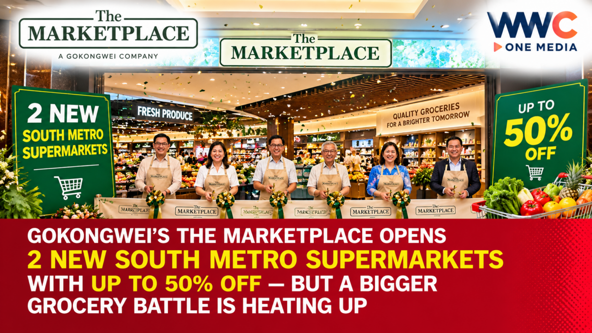 Gokongwei’s The Marketplace Opens 2 New South Metro Supermarkets With Up to 50% Off — But a Bigger Grocery Battle Is Heating Up