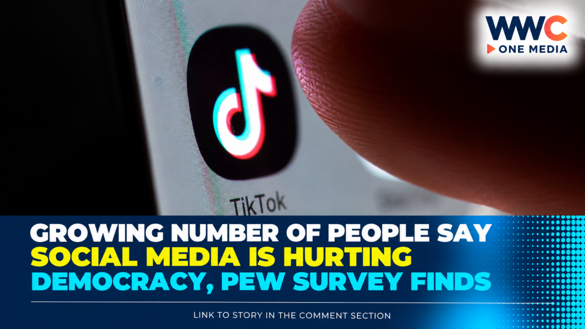 Growing Number of People Say Social Media Is Hurting Democracy, Pew Survey Finds