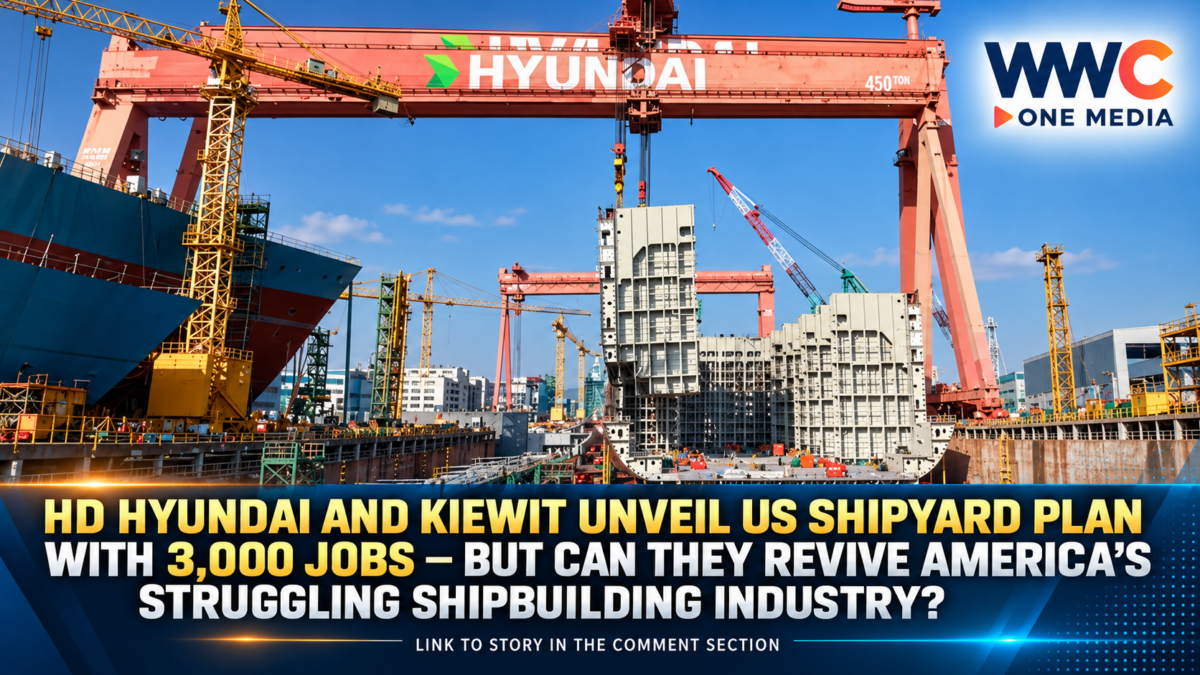 HD Hyundai and Kiewit Unveil US Shipyard Plan With 3,000 Jobs — But Can They Revive America’s Struggling Shipbuilding Industry?
