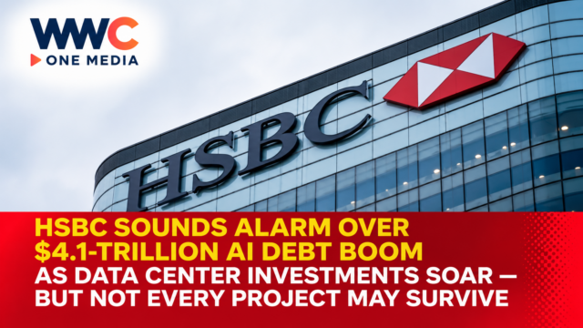 HSBC Sounds Alarm Over $4.1-Trillion AI Debt Boom as Data Center Investments Soar — But Not Every Project May Survive