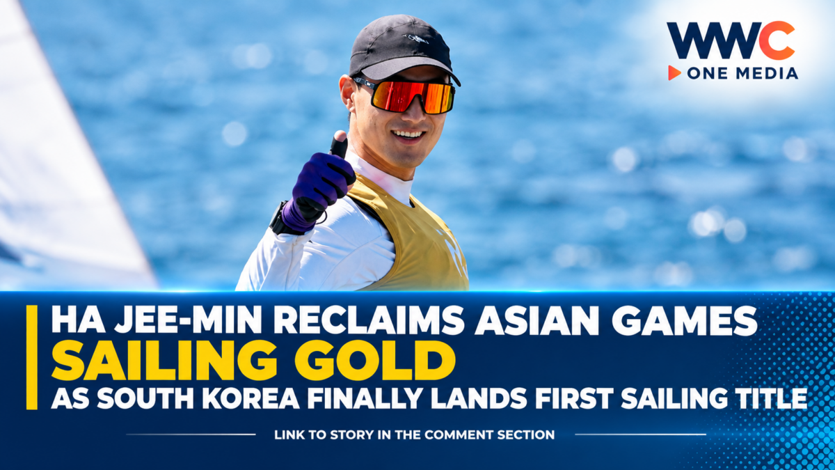 Ha Jee-min Reclaims Asian Games Sailing Gold as South Korea Finally Lands First Sailing Title