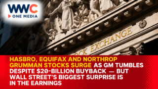 Hasbro, Equifax and Northrop Grumman Stocks Surge as GM Tumbles Despite $20-Billion Buyback — But Wall Street’s Biggest Surprise Is in the Earnings