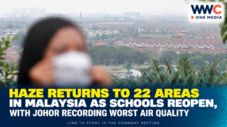 Haze Returns to 22 Areas in Malaysia as Schools Reopen, With Johor Recording Worst Air Quality