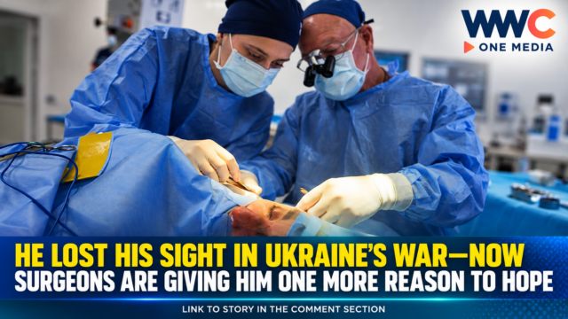 He Lost His Sight in Ukraine’s War—Now Surgeons Are Giving Him One More Reason to Hope