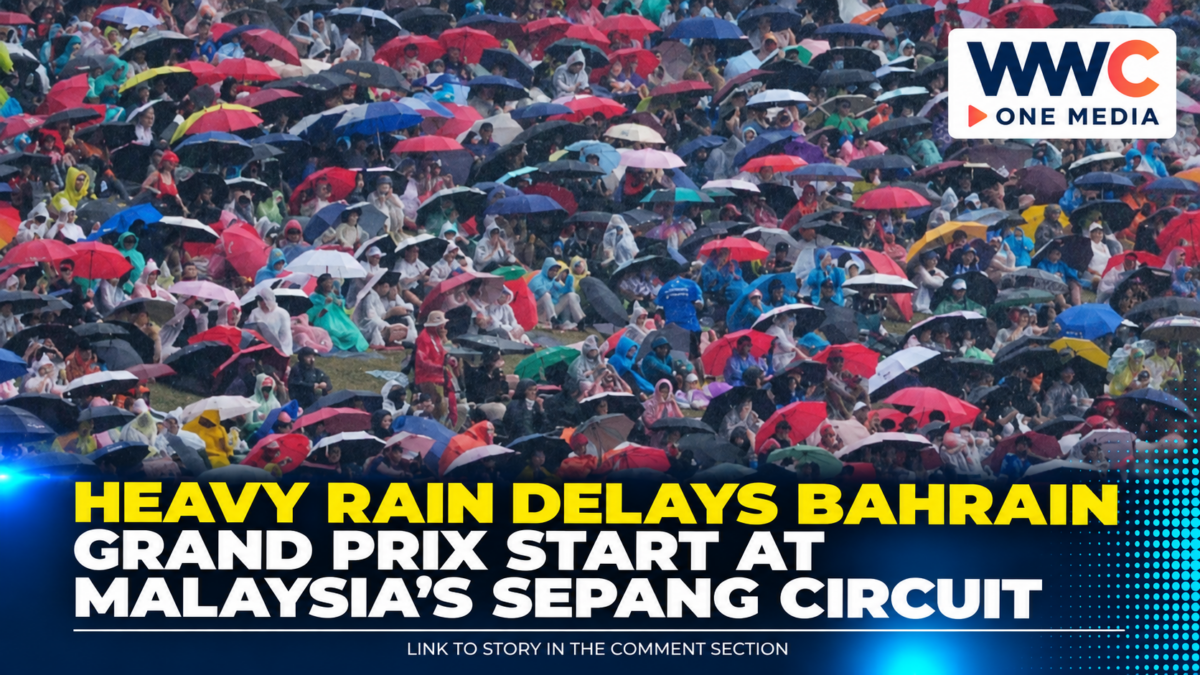 Heavy Rain Delays Bahrain Grand Prix Start at Malaysia’s Sepang Circuit