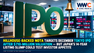 Hillhouse-Backed NOTA Targets December Tokyo IPO After $710-Million Valuation — But Japan’s 14-Year Listing Slump Could Test Investor Appetite