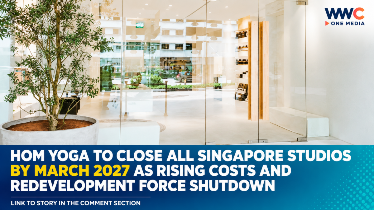 Hom Yoga to Close All Singapore Studios by March 2027 as Rising Costs and Redevelopment Force Shutdown
