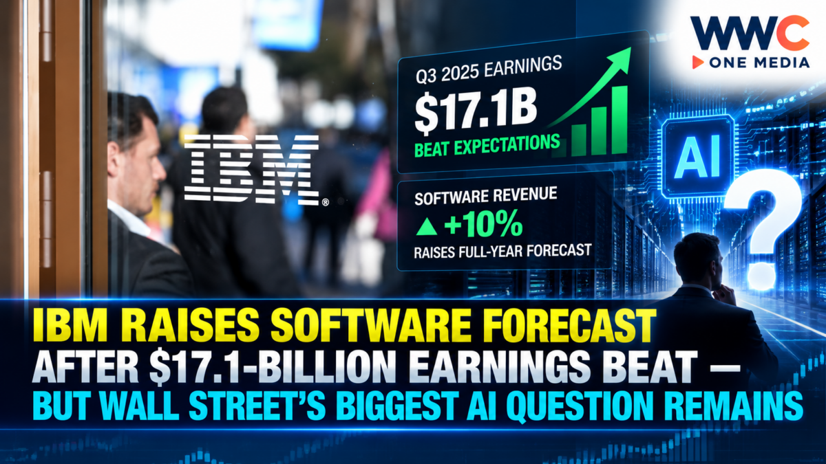 IBM Raises Software Forecast After $17.1-Billion Earnings Beat — But Wall Street’s Biggest AI Question Remains