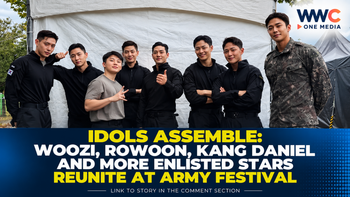 Idols Assemble: Woozi, Rowoon, Kang Daniel and More Enlisted Stars Reunite at Army Festival