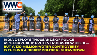 India Deploys Thousands of Police as ‘Cockroach’ Protest Rocks New Delhi — But a 130-Million-Voter Controversy Is Fueling a Bigger Political Showdown