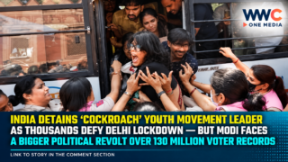 India Detains ‘Cockroach’ Youth Movement Leader as Thousands Defy Delhi Lockdown — But Modi Faces a Bigger Political Revolt Over 130 Million Voter Records