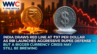 India Draws Red Line at ₹97 Per Dollar as RBI Launches Aggressive Rupee Defense — But a Bigger Currency Crisis May Still Be Brewing