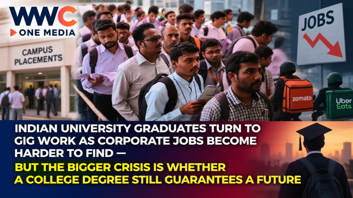 Indian University Graduates Turn to Gig Work as Corporate Jobs Become Harder to Find — But the Bigger Crisis Is Whether a College Degree Still Guarantees a Future