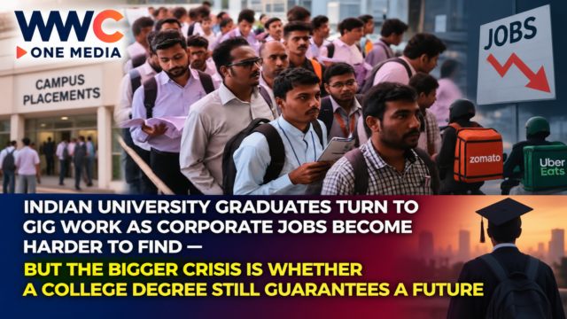 Indian University Graduates Turn to Gig Work as Corporate Jobs Become Harder to Find — But the Bigger Crisis Is Whether a College Degree Still Guarantees a Future