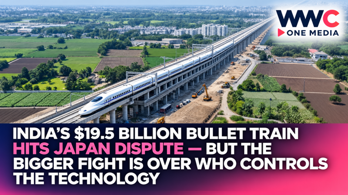 India’s $19.5 Billion Bullet Train Hits Japan Dispute — But the Bigger Fight Is Over Who Controls the Technology