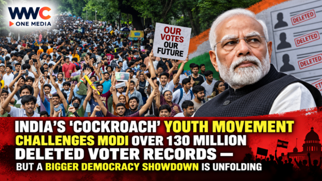 India’s ‘Cockroach’ Youth Movement Challenges Modi Over 130 Million Deleted Voter Records — But a Bigger Democracy Showdown Is Unfolding