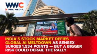 India’s Stock Market Defies Global AI Meltdown as Sensex Surges 1,534 Points — But a Bigger Risk Could Derail the Rally
