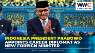 Indonesia President Prabowo Appoints Career Diplomat as New Foreign Minister