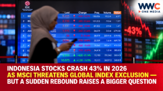 Indonesia Stocks Crash 43% in 2026 as MSCI Threatens Global Index Exclusion — But a Sudden Rebound Raises a Bigger Question