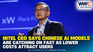 Intel CEO Says Chinese AI Models Are Catching On Fast as Lower Costs Attract Users