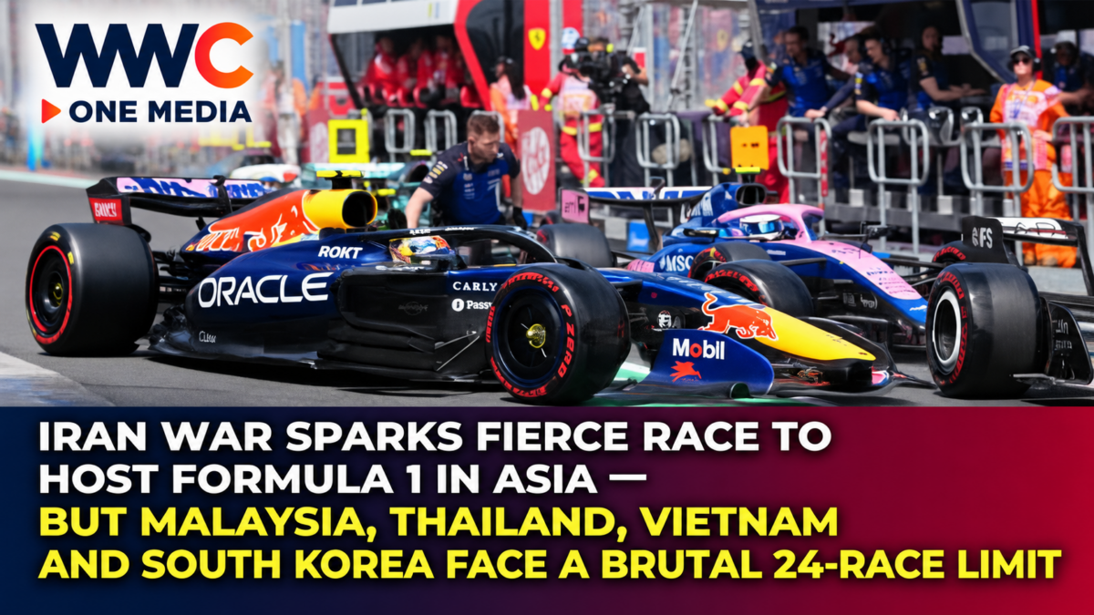 Iran War Sparks Fierce Race to Host Formula 1 in Asia — But Malaysia, Thailand, Vietnam and South Korea Face a Brutal 24-Race Limit