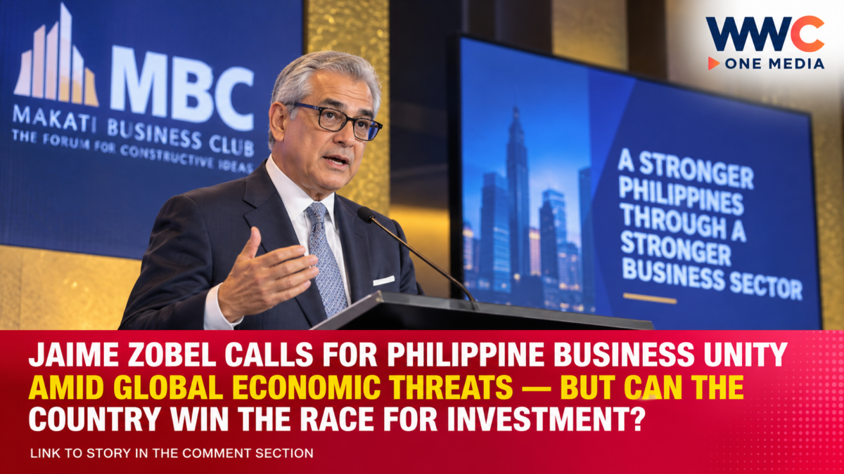 Jaime Zobel Calls for Philippine Business Unity Amid Global Economic Threats — But Can the Country Win the Race for Investment?