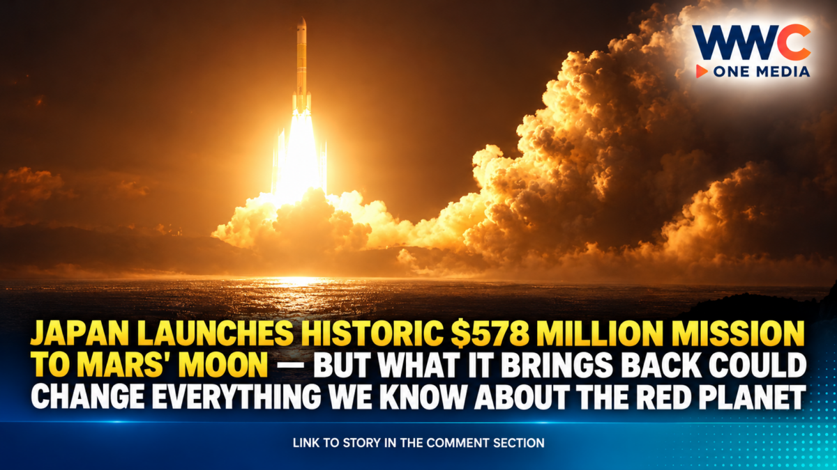 Japan Launches Historic $578 Million Mission to Mars’ Moon — But What It Brings Back Could Change Everything We Know About the Red Planet
