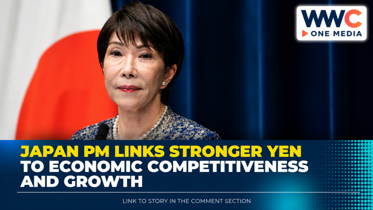 Japan PM Links Stronger Yen to Economic Competitiveness and Growth