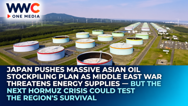 Japan Pushes Massive Asian Oil Stockpiling Plan as Middle East War Threatens Energy Supplies — But the Next Hormuz Crisis Could Test the Region’s Survival