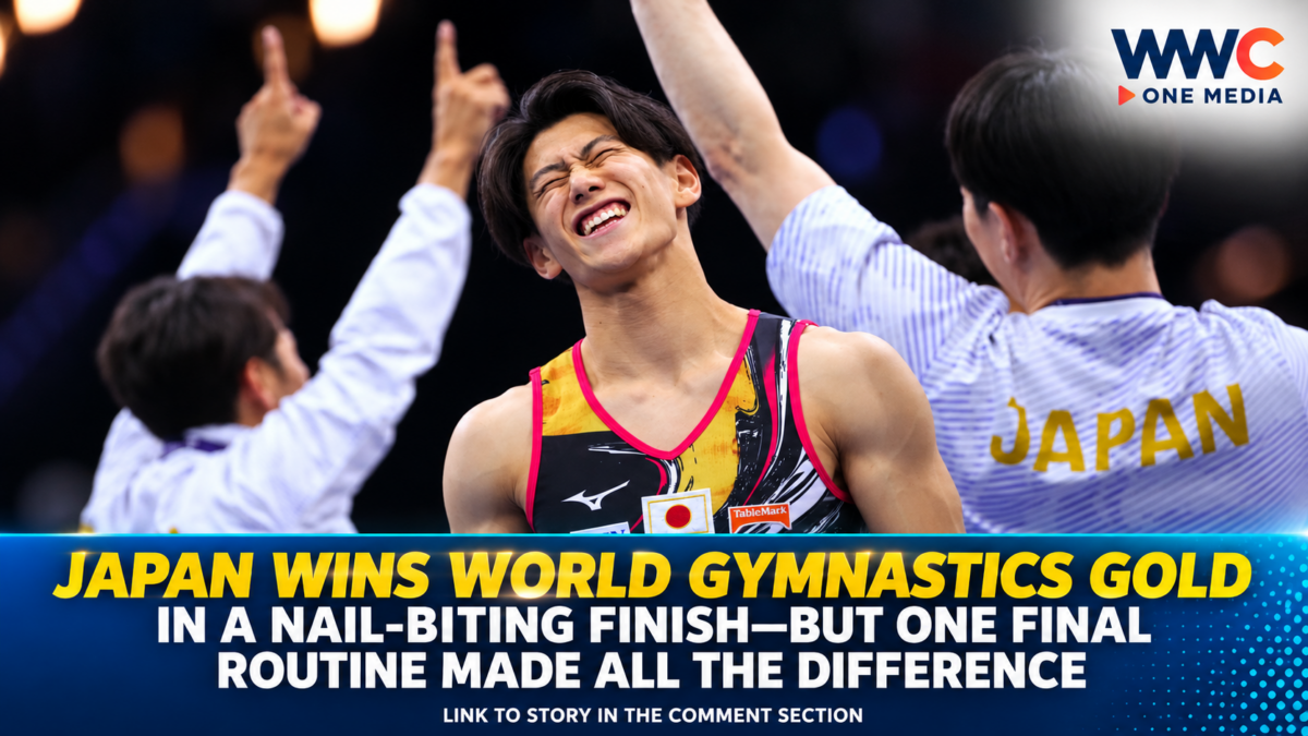Japan Wins World Gymnastics Gold in a Nail-Biting Finish—But One Final Routine Made All the Difference