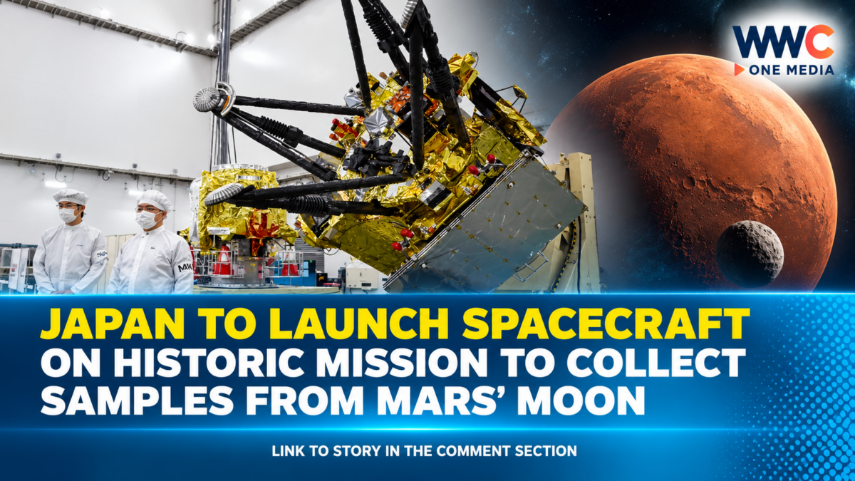 Japan to Launch Spacecraft on Historic Mission to Collect Samples From Mars’ Moon