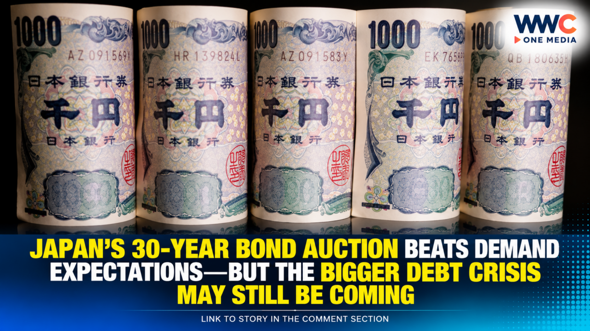 Japan’s 30-Year Bond Auction Beats Demand Expectations—But the Bigger Debt Crisis May Still Be Coming