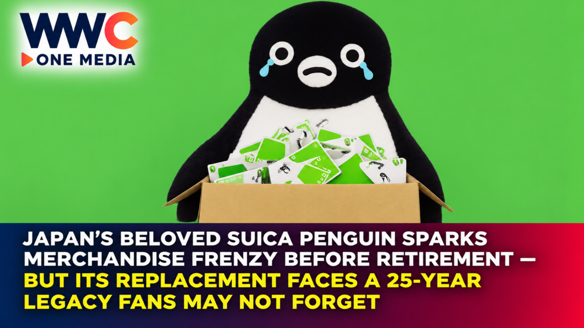 Japan’s Beloved Suica Penguin Sparks Merchandise Frenzy Before Retirement — But Its Replacement Faces a 25-Year Legacy Fans May Not Forget