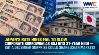 Japan’s Rate Hikes Fail to Slow Corporate Borrowing as BOJ Hits 31-Year High — But a December Surprise Could Shake Asian Markets