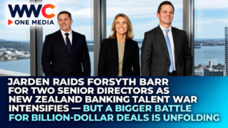 Jarden Raids Forsyth Barr for Two Senior Directors as New Zealand Banking Talent War Intensifies — But a Bigger Battle for Billion-Dollar Deals Is Unfolding