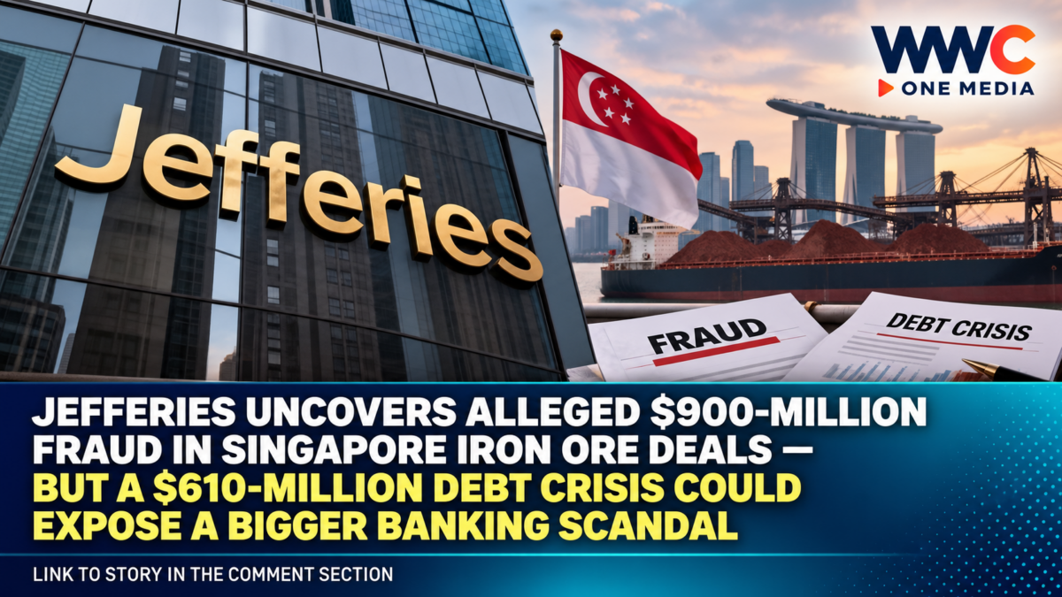 Jefferies Uncovers Alleged $900-Million Fraud in Singapore Iron Ore Deals — But a $610-Million Debt Crisis Could Expose a Bigger Banking Scandal
