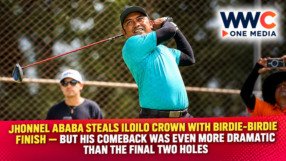 Jhonnel Ababa Steals Iloilo Crown With Birdie-Birdie Finish — But His Comeback Was Even More Dramatic Than the Final Two Holes
