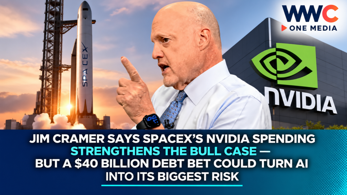 Jim Cramer Says SpaceX’s Nvidia Spending Strengthens the Bull Case — But a $40 Billion Debt Bet Could Turn AI Into Its Biggest Risk