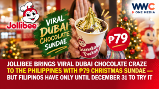 Jollibee Brings Viral Dubai Chocolate Craze to the Philippines With ₱79 Christmas Sundae — But Filipinos Have Only Until December 31 to Try It