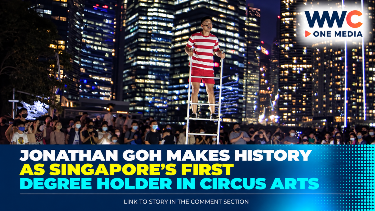 Jonathan Goh Makes History as Singapore’s First Degree Holder in Circus Arts