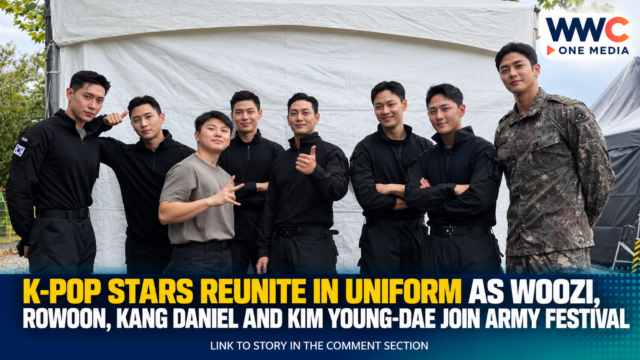 K-Pop Stars Reunite in Uniform as Woozi, Rowoon, Kang Daniel and Kim Young-dae Join Army Festival