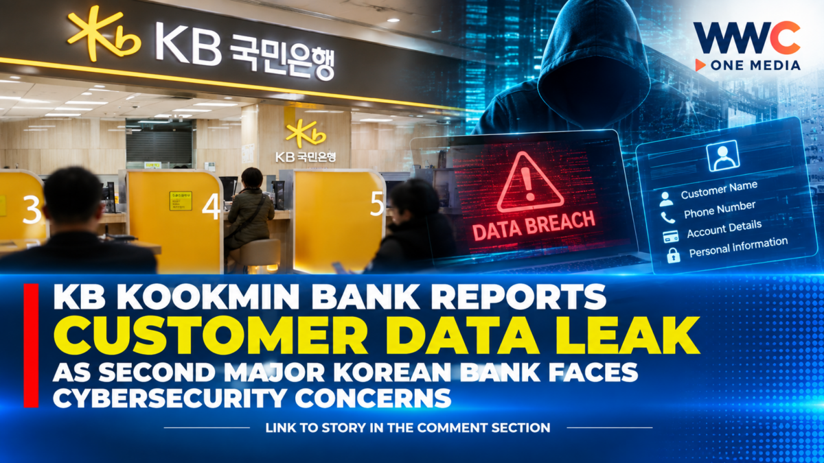 KB Kookmin Bank Reports Customer Data Leak as Second Major Korean Bank Faces Cybersecurity Concerns